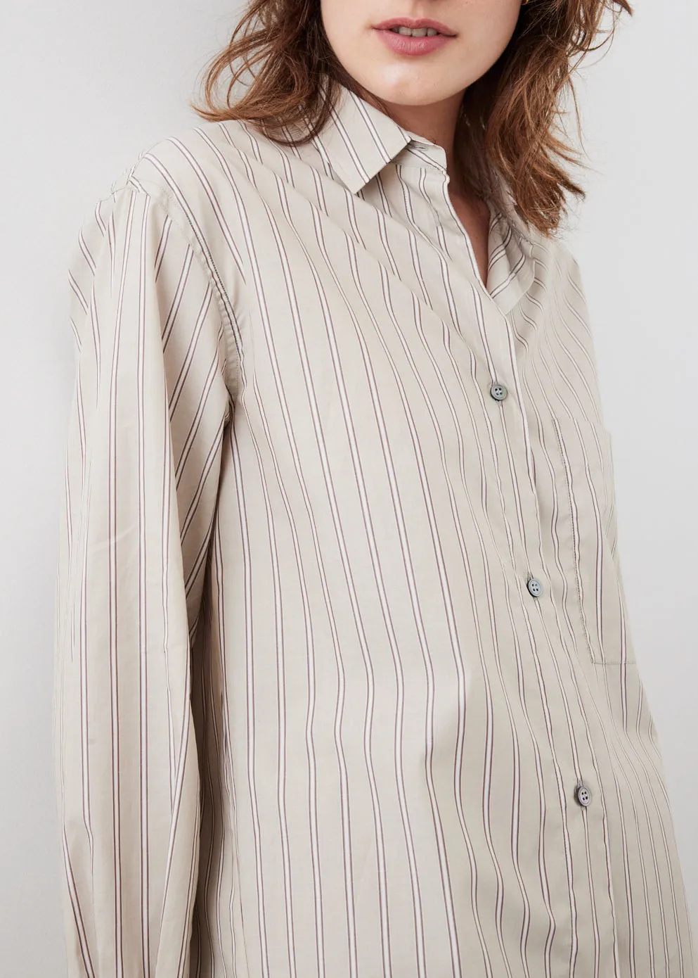 Classic Striped Cotton Shirt