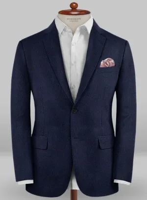 Colombo Navy Blue Cashmere Jacket