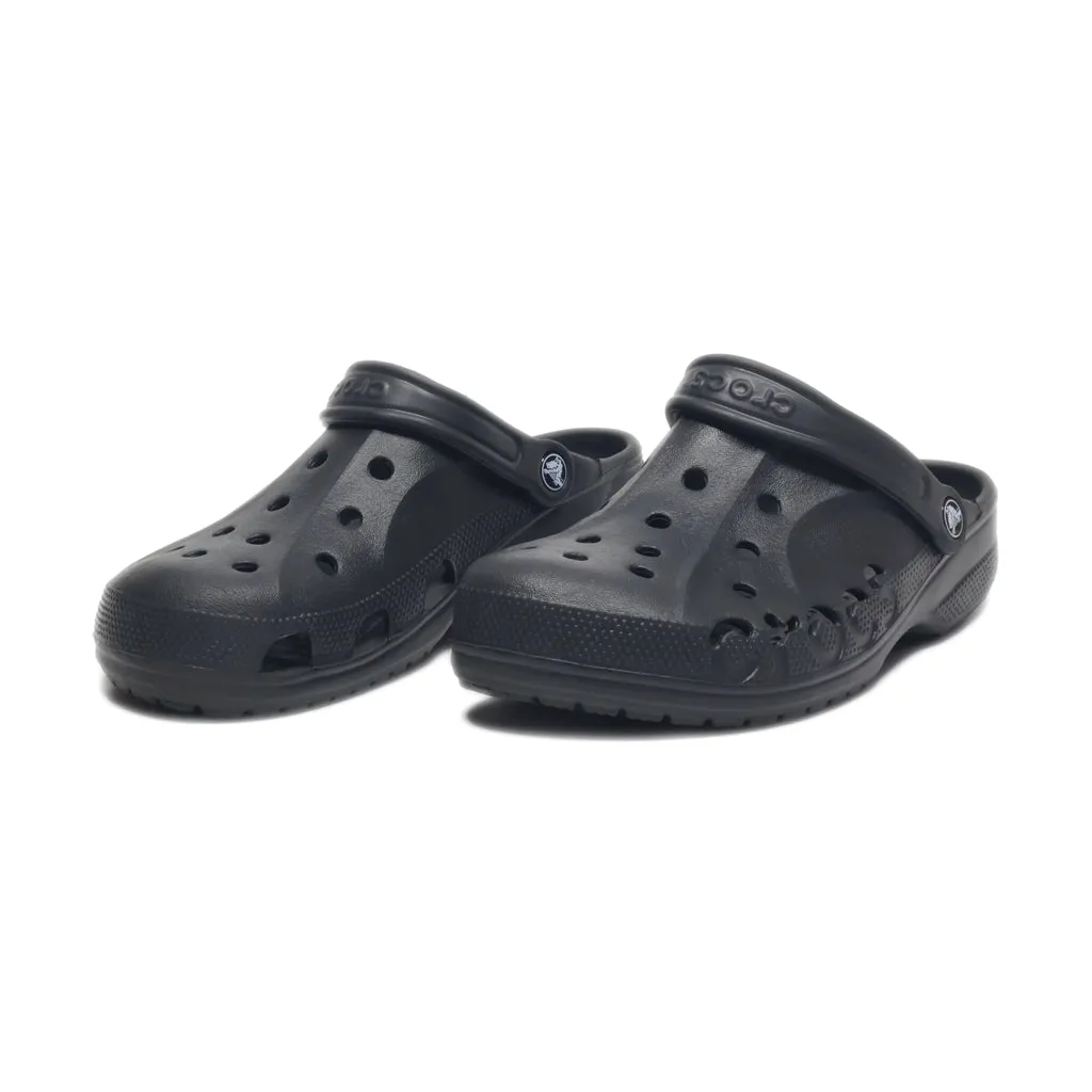 Crocs Baya Clogs Rubber Black Colour For Women