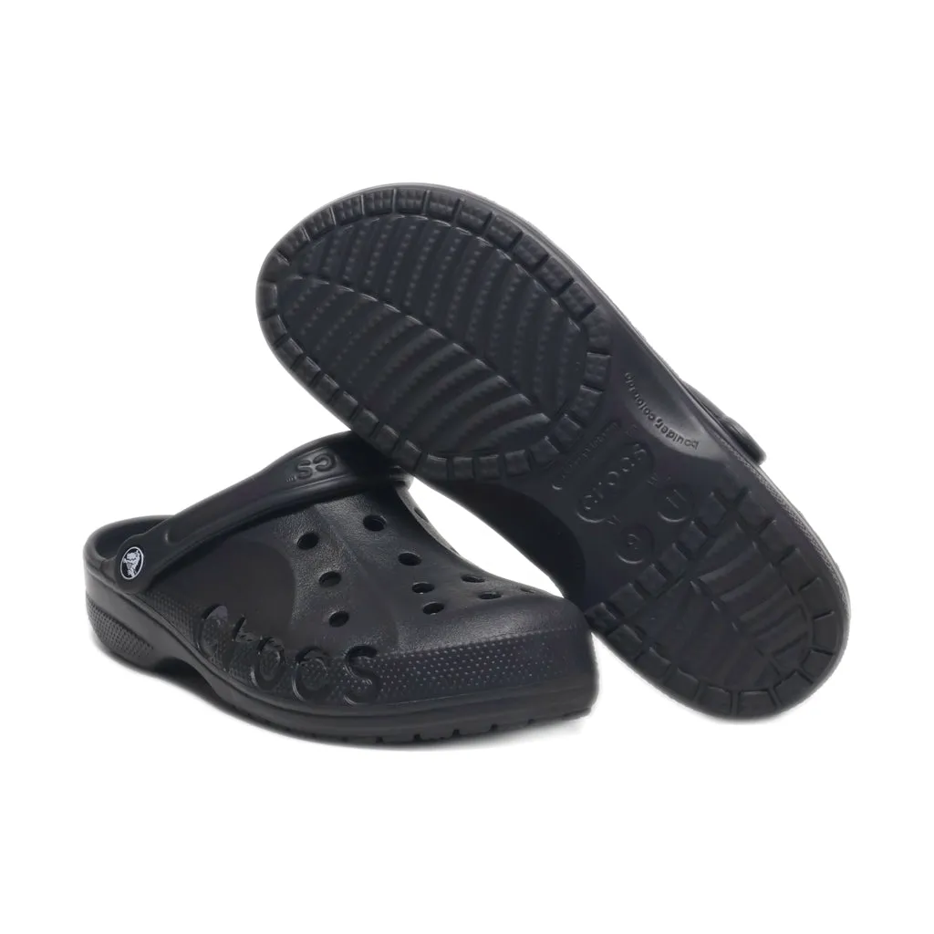 Crocs Baya Clogs Rubber Black Colour For Women