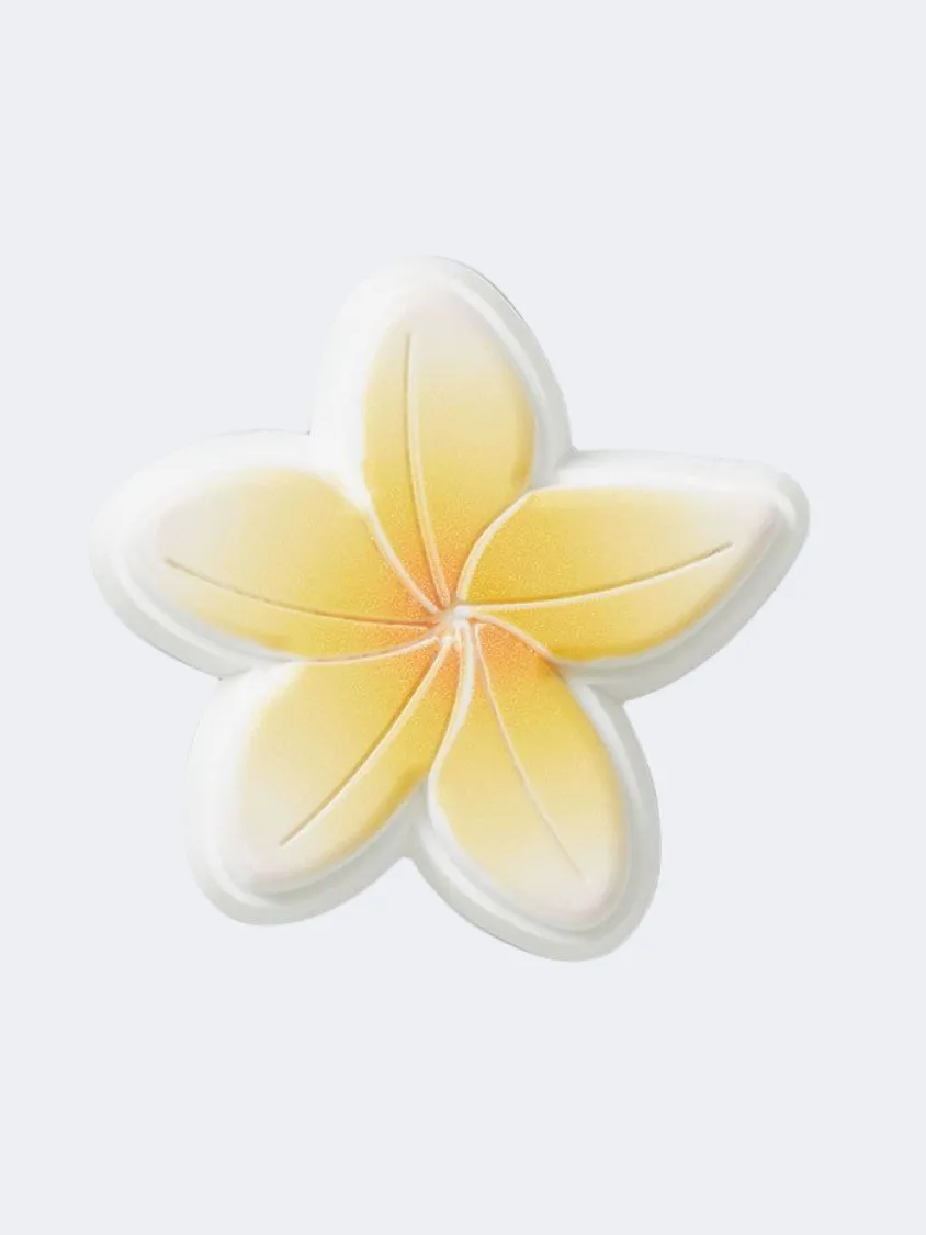 Crocs Beach Flower Unisex Lifestyle Pins Yellow