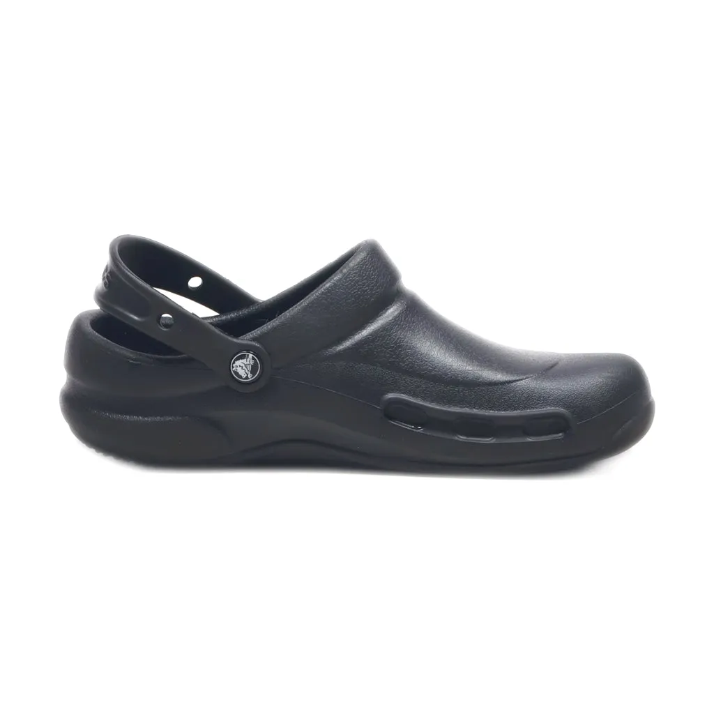 Crocs Bistro Slip Clogs Rubber Black Colour For Men