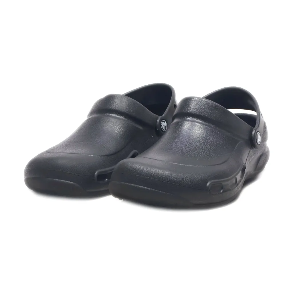 Crocs Bistro Slip Clogs Rubber Black Colour For Men