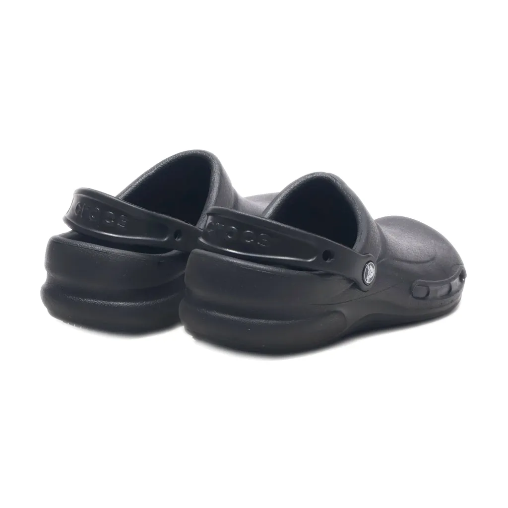 Crocs Bistro Slip Clogs Rubber Black Colour For Men