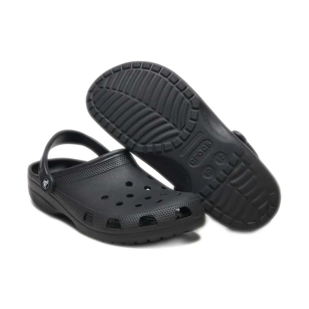 Crocs Classic Clogs Rubber Black Colour For Men