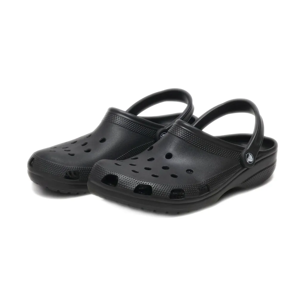 Crocs Classic Clogs Rubber Black Colour For Men