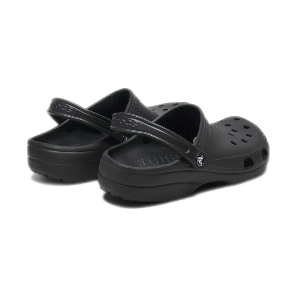 Crocs Classic Clogs Rubber Black Colour For Men