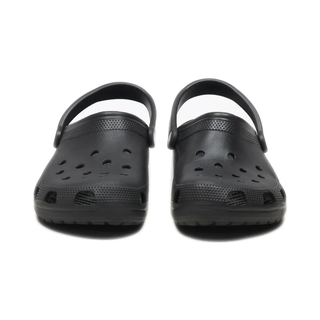 Crocs Classic Clogs Rubber Black Colour For Men