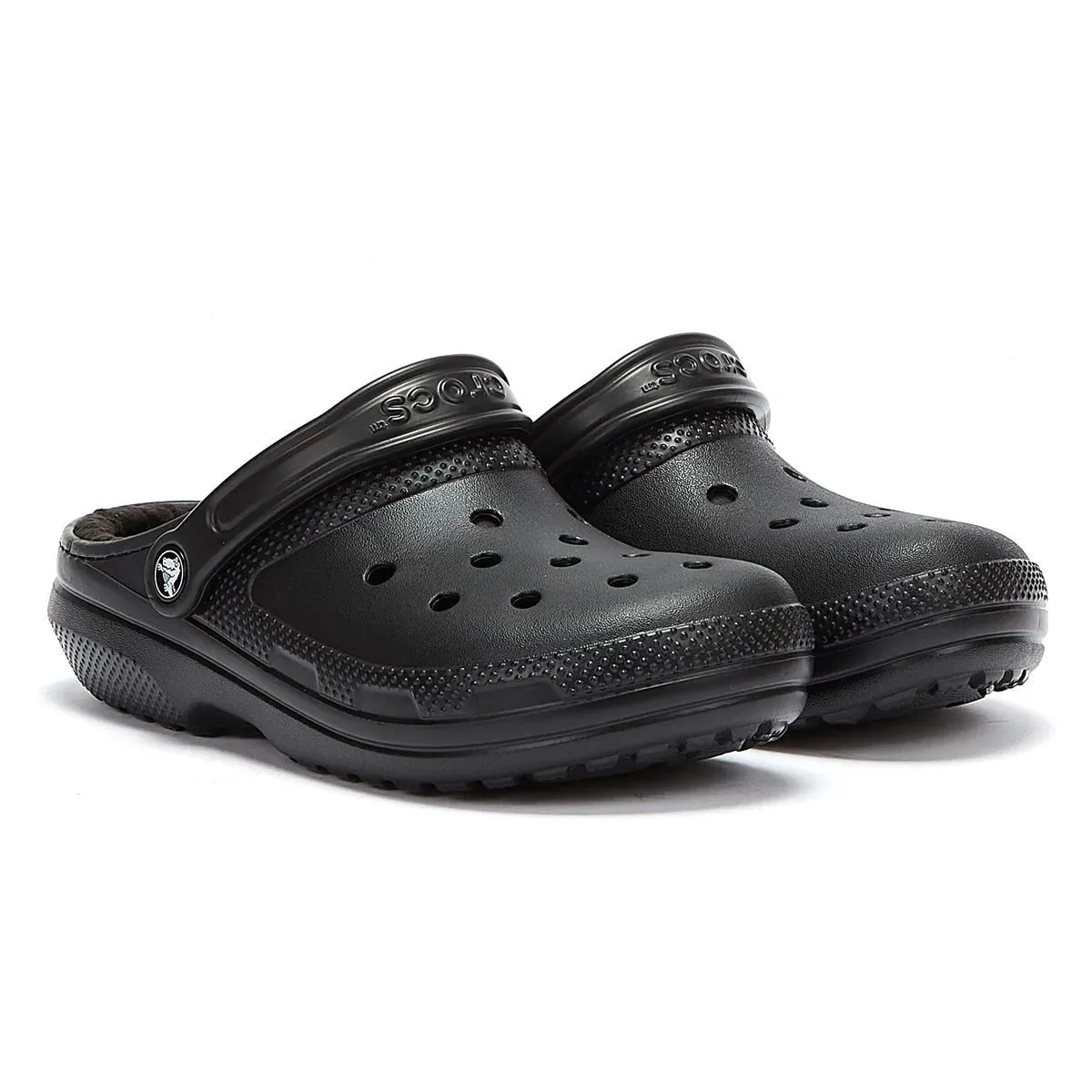 Crocs Classic Lined Black Clogs