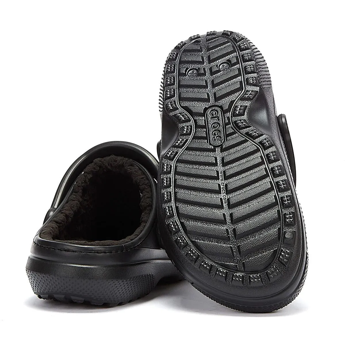 Crocs Classic Lined Black Clogs