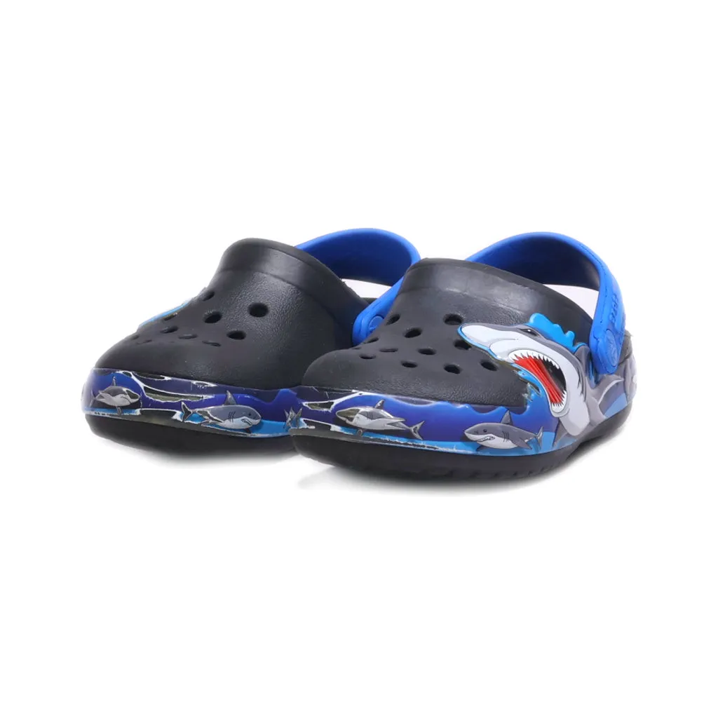 Crocs Clogs Rubber Black Colour For Kids