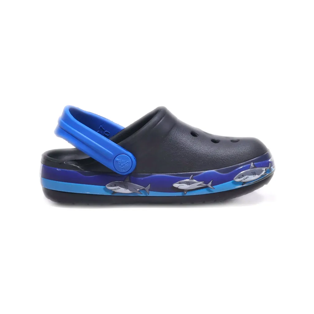 Crocs Clogs Rubber Black Colour For Kids