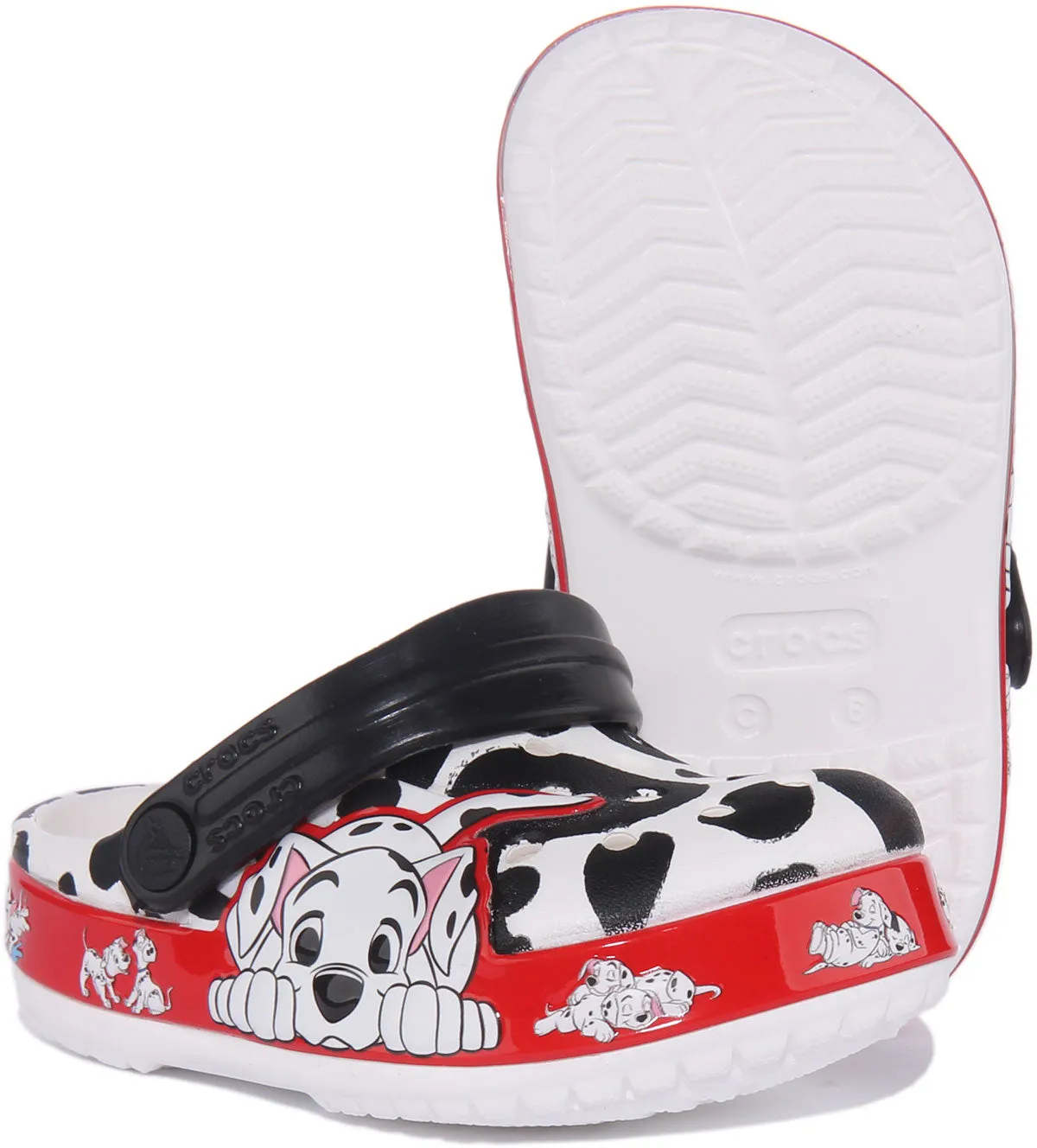 Crocs Crocband Kids In White Black For Infants