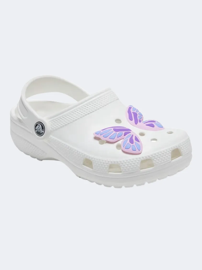 Crocs Double Butterfly Unisex Lifestyle Pins Purple