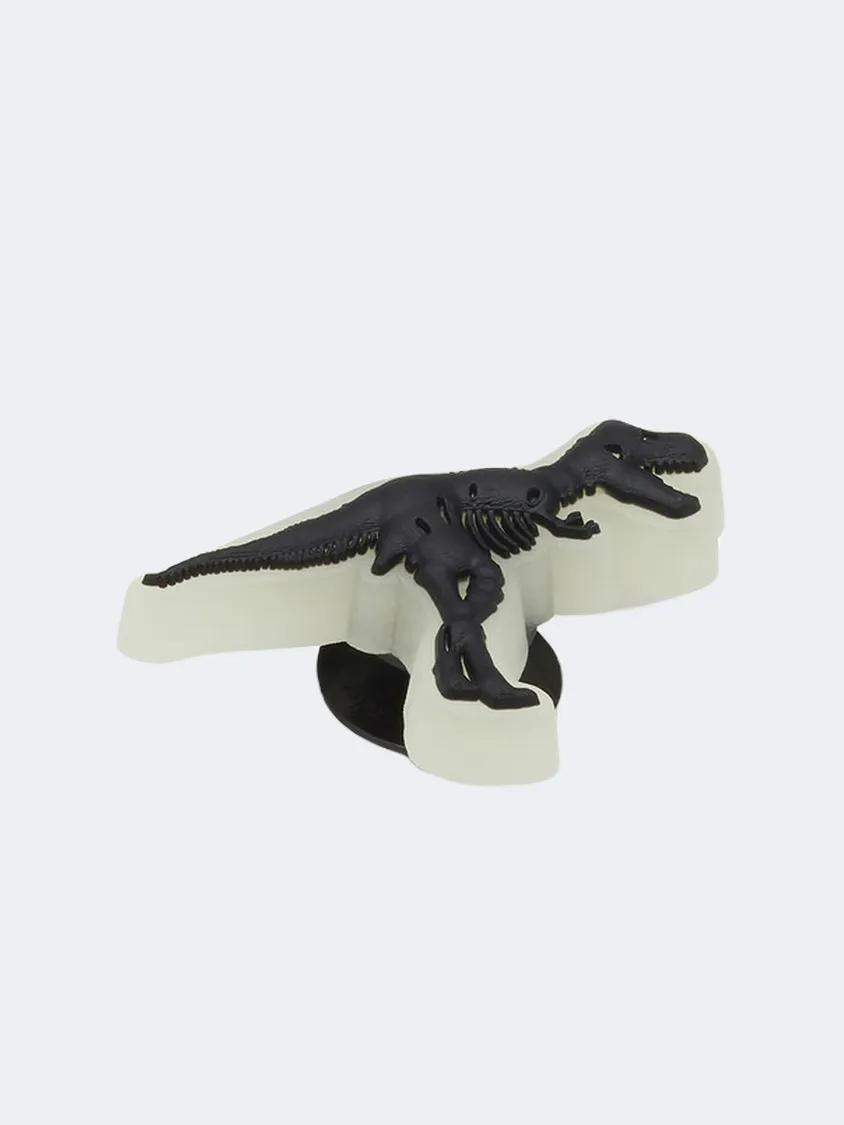 Crocs Glow In The Dark Dino Unisex Lifestyle Pins Black