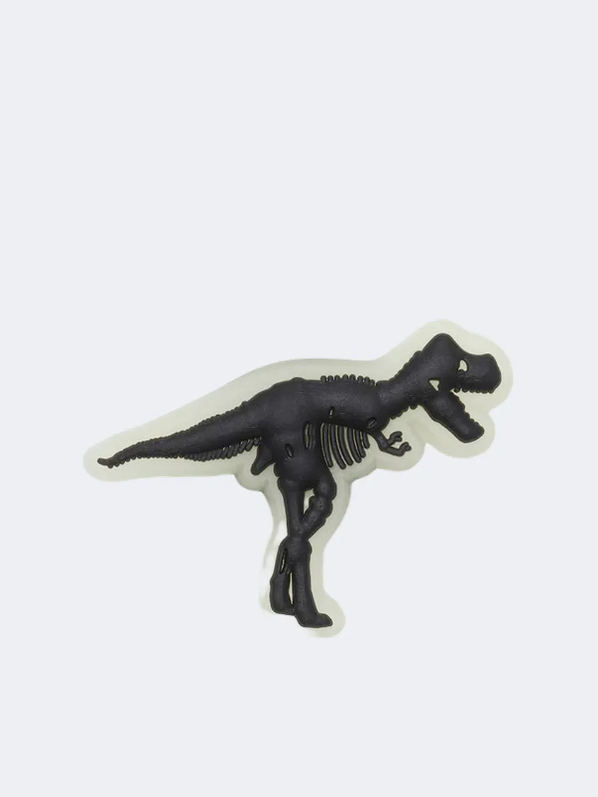 Crocs Glow In The Dark Dino Unisex Lifestyle Pins Black