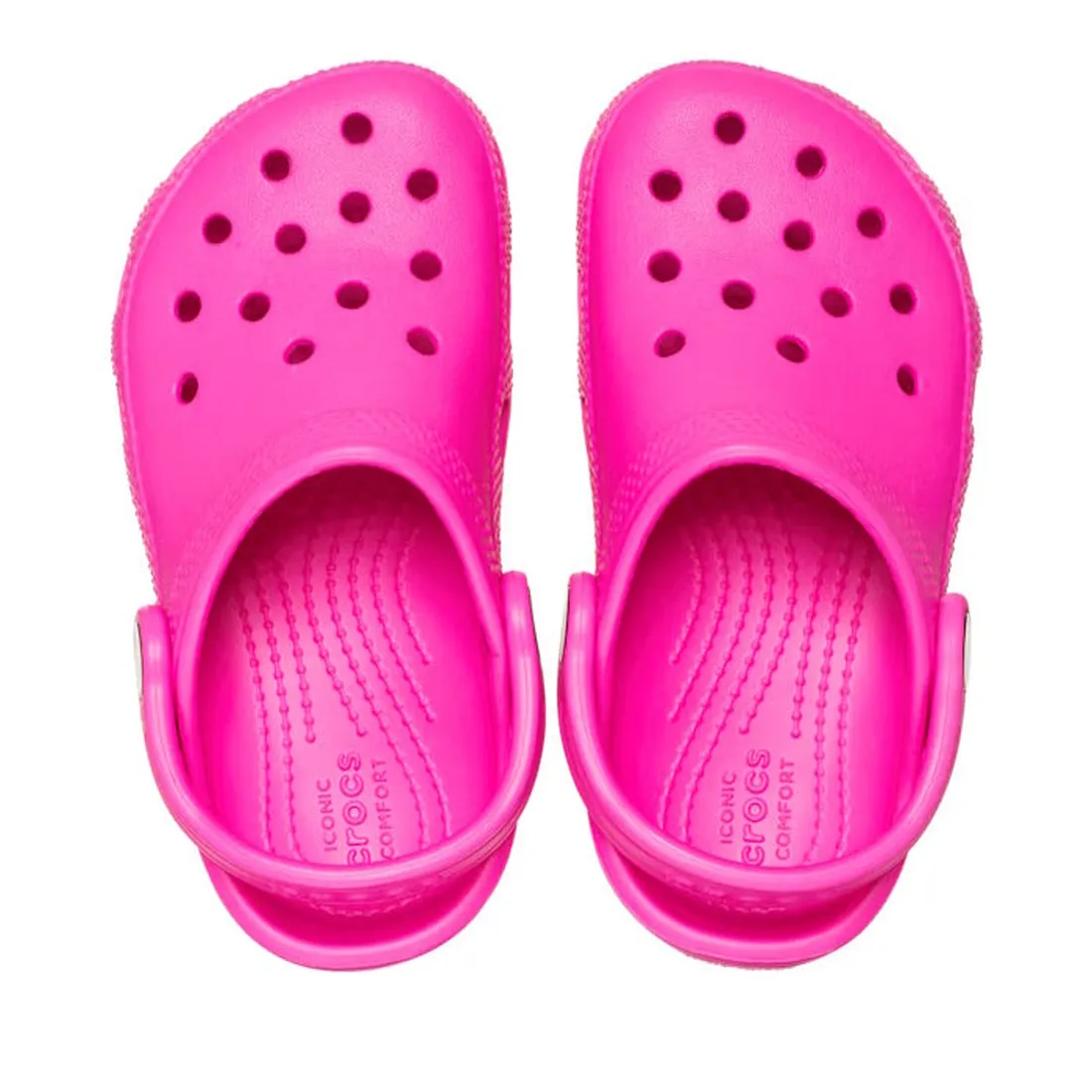 Crocs Kids - Classic Clog Bright Pink Crush - Junior Youths Sizes