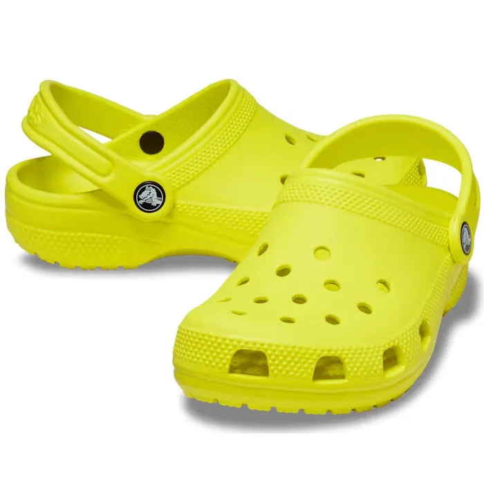 Crocs Kids - Toddlers Classic Clog K Acidity Neon Yellow