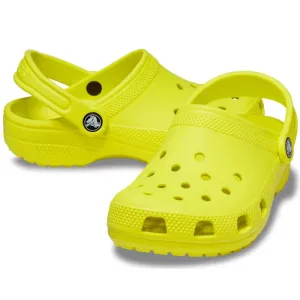 Crocs Kids - Toddlers Classic Clog K Acidity Neon Yellow