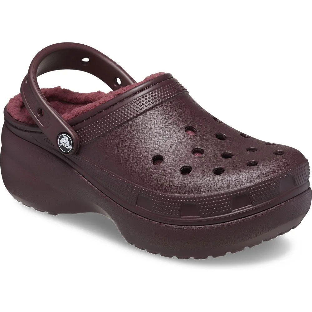 Crocs Ladies Classic Platform Lined Clog