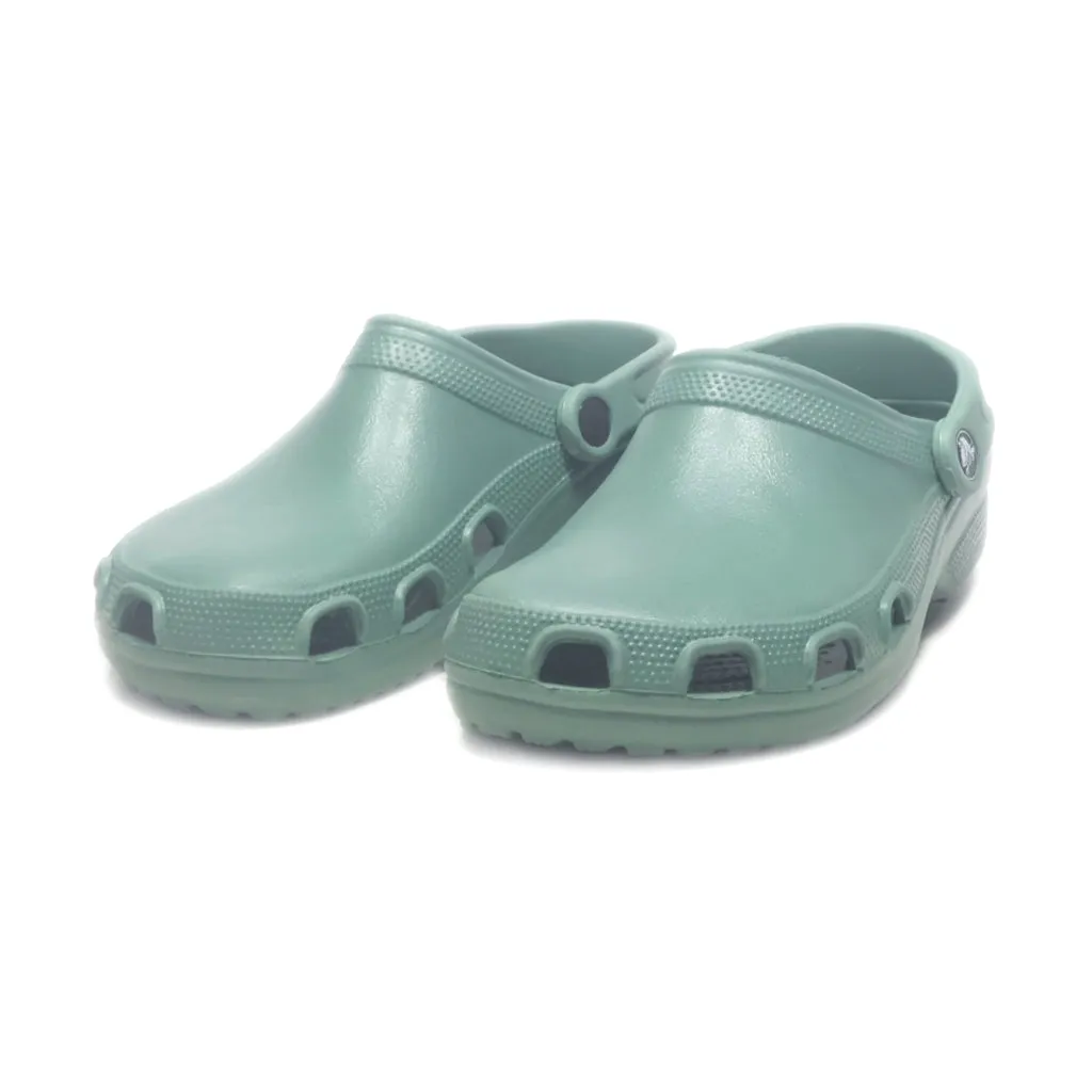 Crocs Relief Clogs Rubber Green Colour For Men