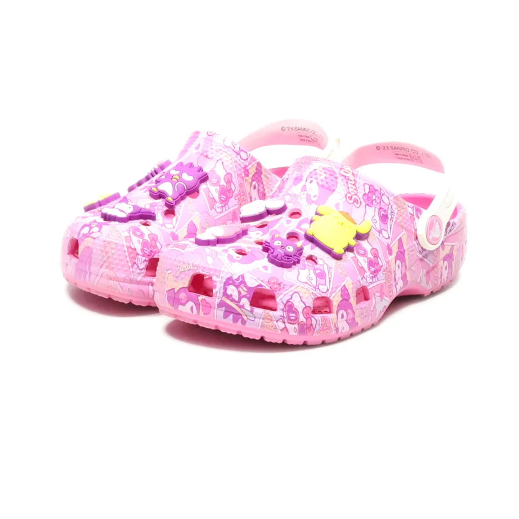 Crocs Sanrio Hello Kitty & Friends Classic Clogs Rubber Pink Colour For Kids