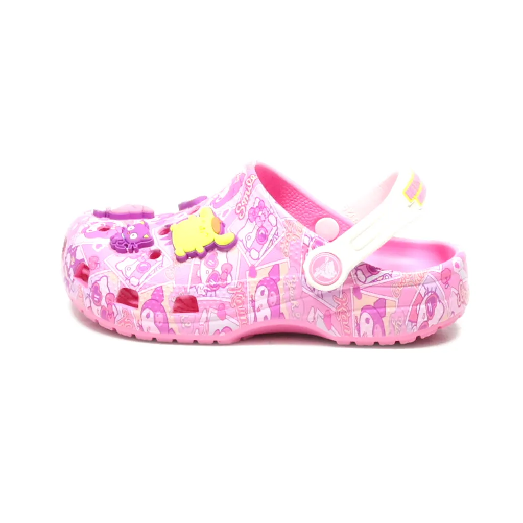 Crocs Sanrio Hello Kitty & Friends Classic Clogs Rubber Pink Colour For Kids