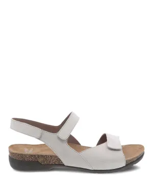 Dansko Women's Ronda Sandal - Ivory Milled Nubuck