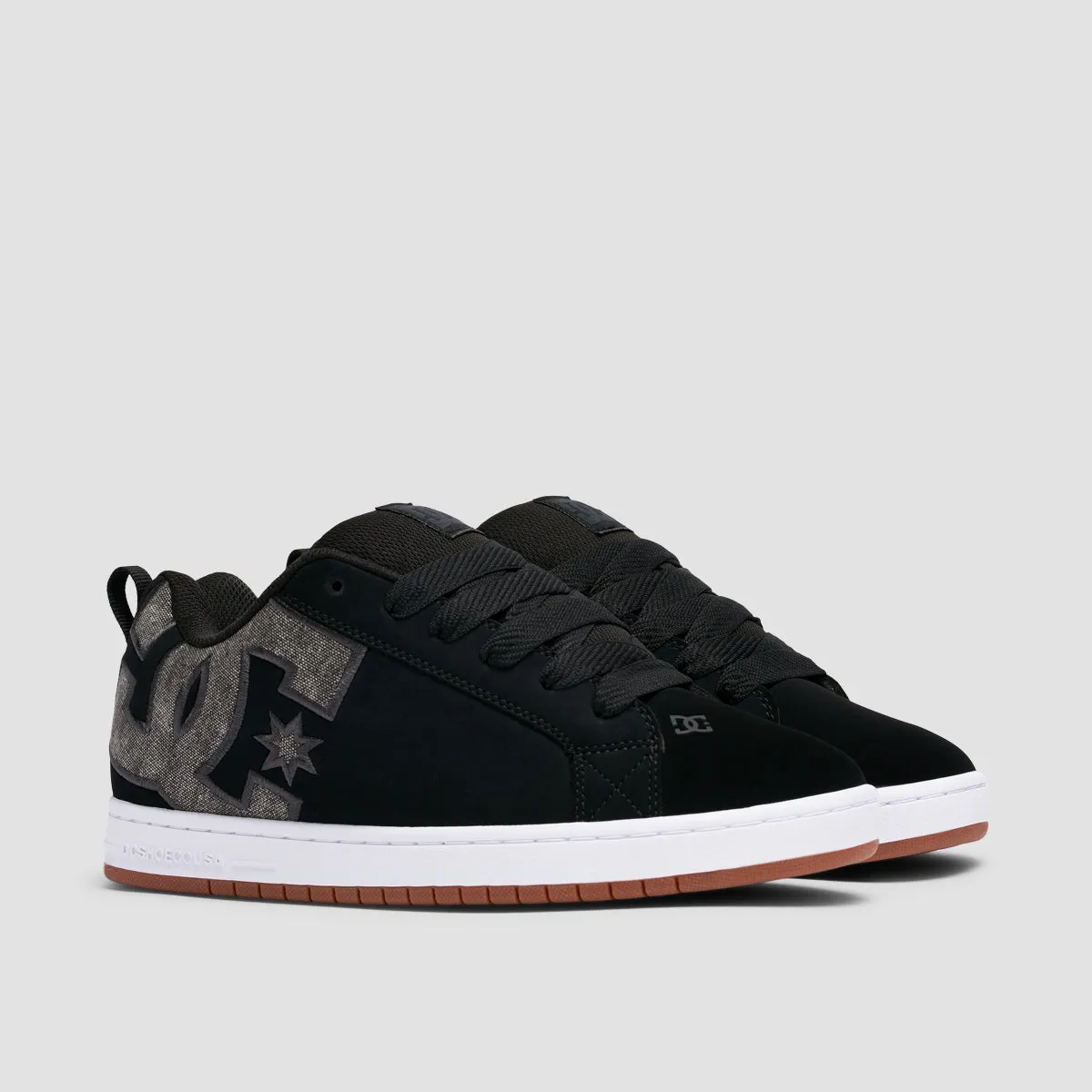 DC Court Graffik Shoes - Black Wash