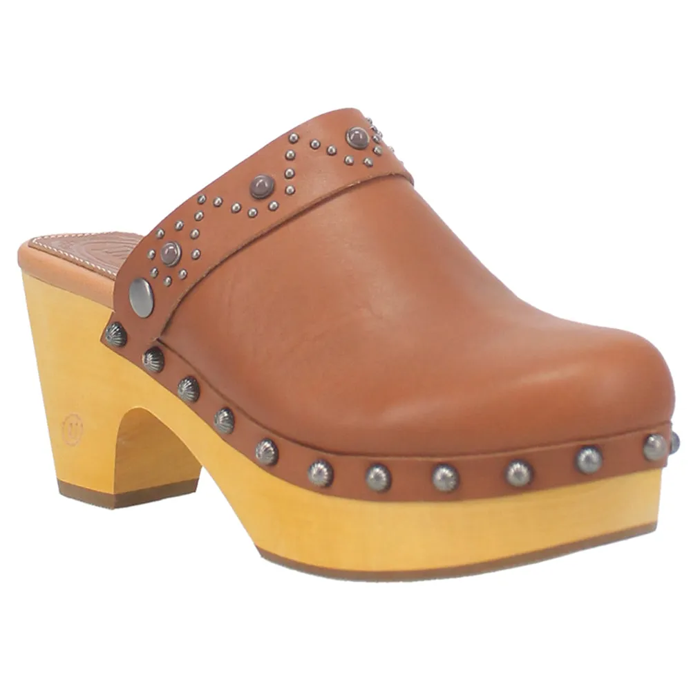 Deadwood Studded Mule Clogs