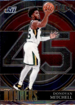 Donovan Mitchell, Numbers, 2021-22 Panini Select Basketball NBA