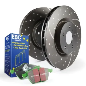 EBC Brakes S10KF1004 S10 Kits Greenstuff 2000 and GD Rotors