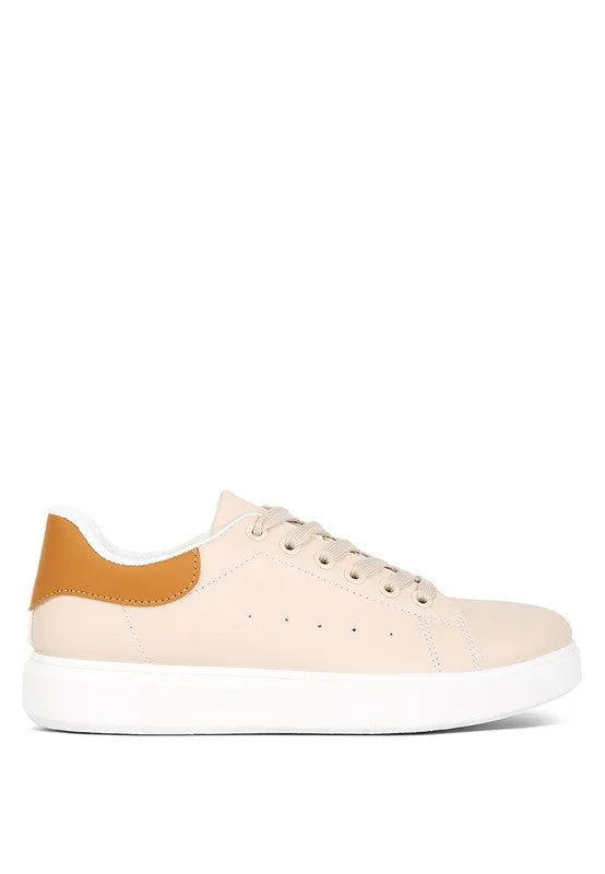 Enora Comfortable Lace Up Sneakers - online exclusive