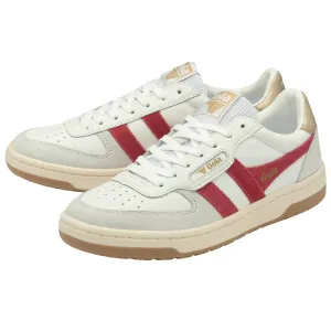 GOLA Hawk Sneaker - White/Raspberry/Gold