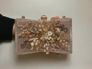 Golden Fancy Clutch