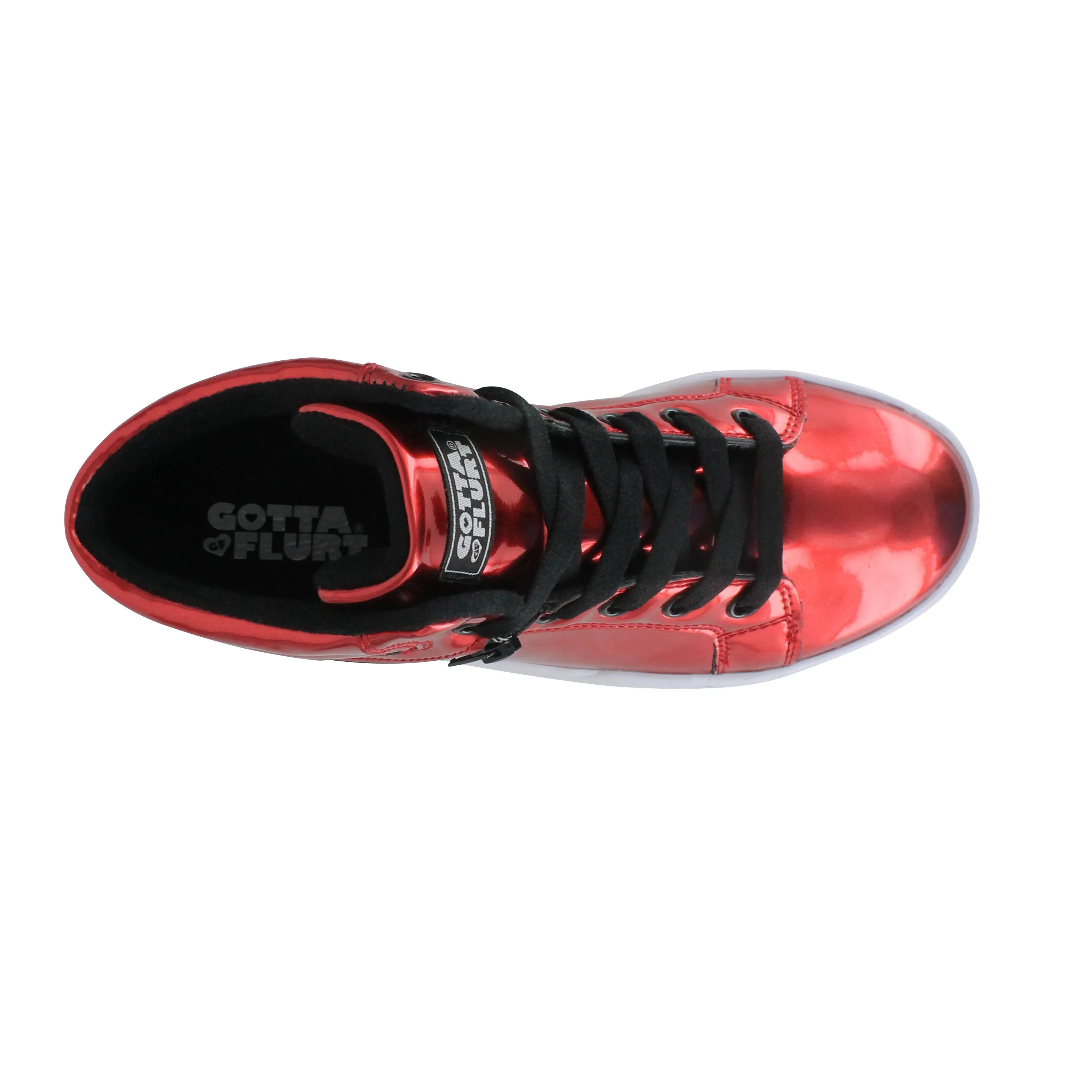 Gotta Flurt Women's Gamma II Red Hip Hop Fashion Sneaker