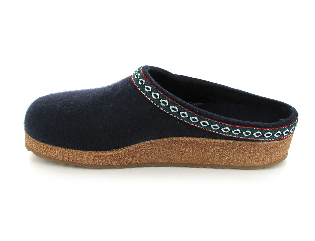 HAFLINGER® Classic Wool Felt Clogs From Germany | Franzl, Blue