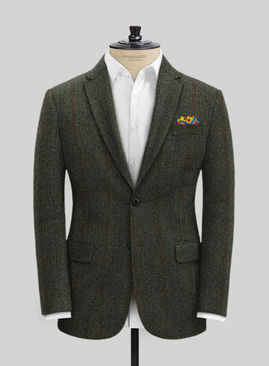 Harris Tweed Country Green Jacket