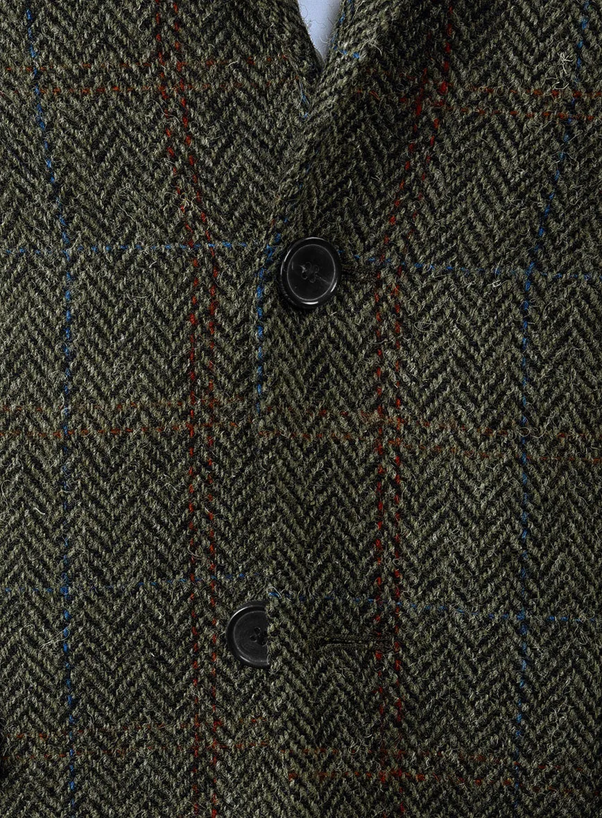 Harris Tweed Country Green Jacket