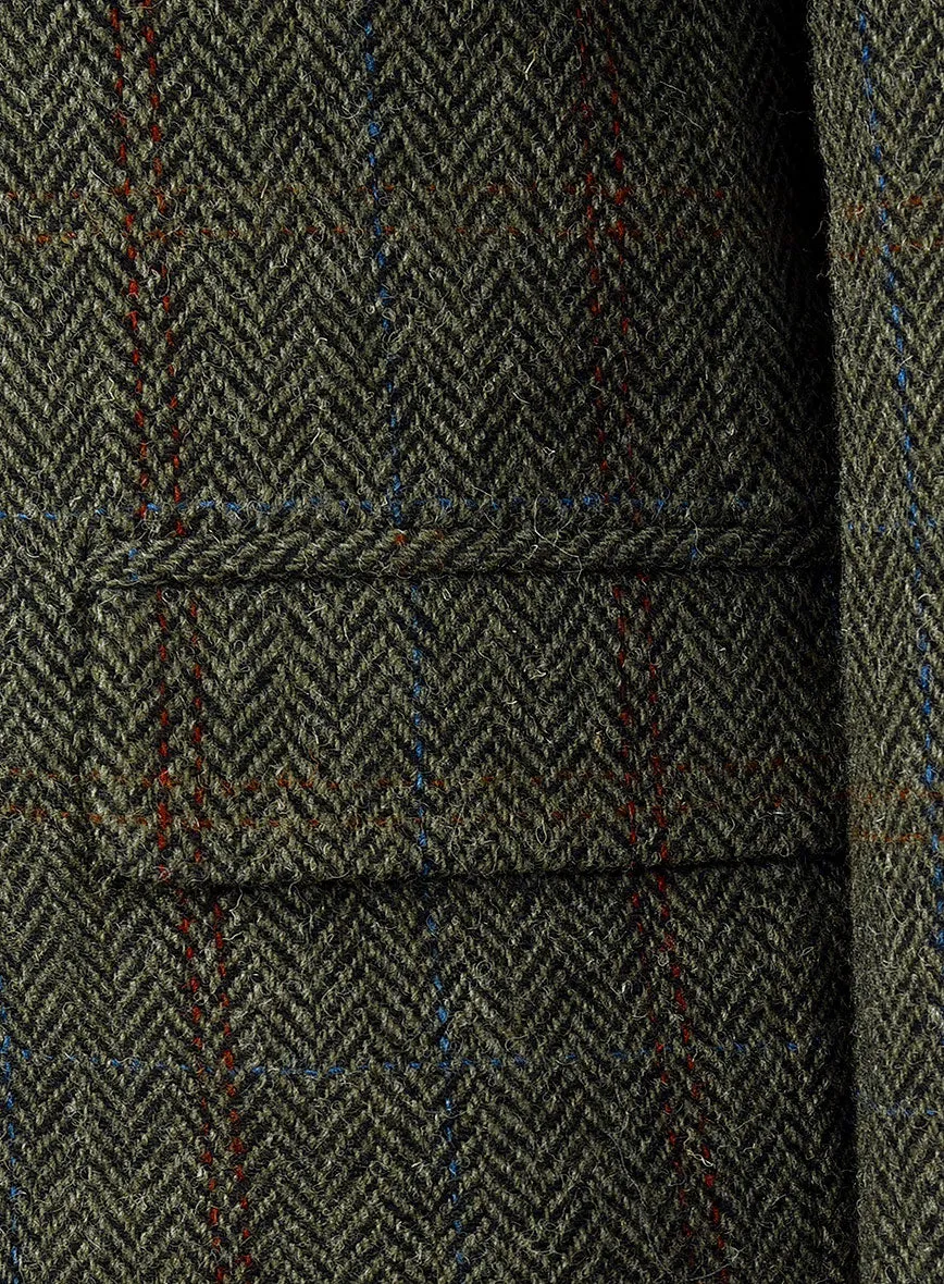 Harris Tweed Country Green Jacket