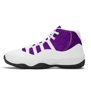 High Top Air Retro Sneakers - Purple