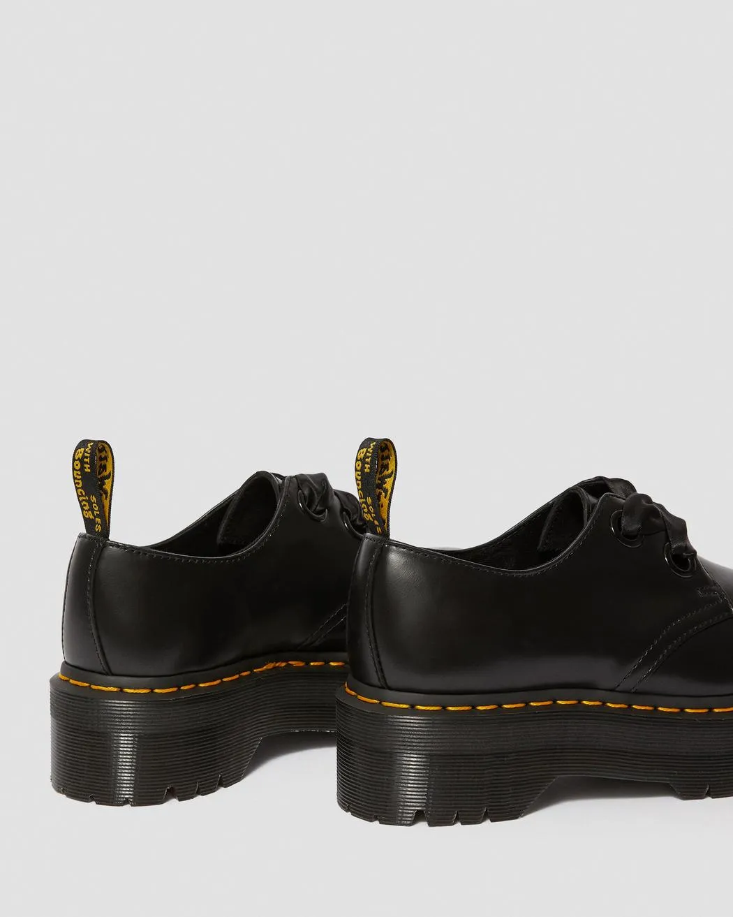 HOLLY BLACK BUTTERO PLATFORM OXFORD