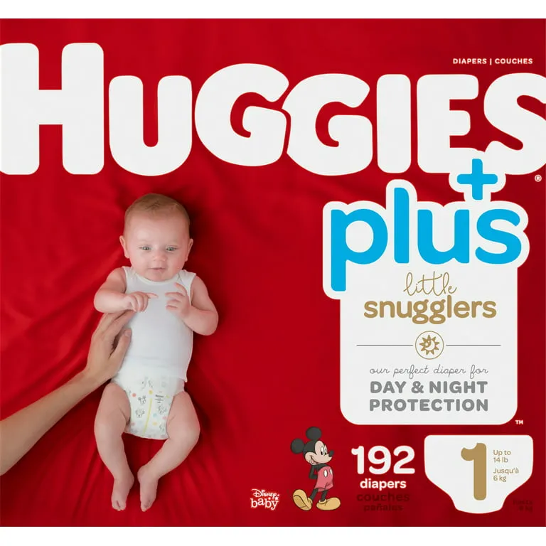 Huggies Little Snugglers Size 1; 168-count