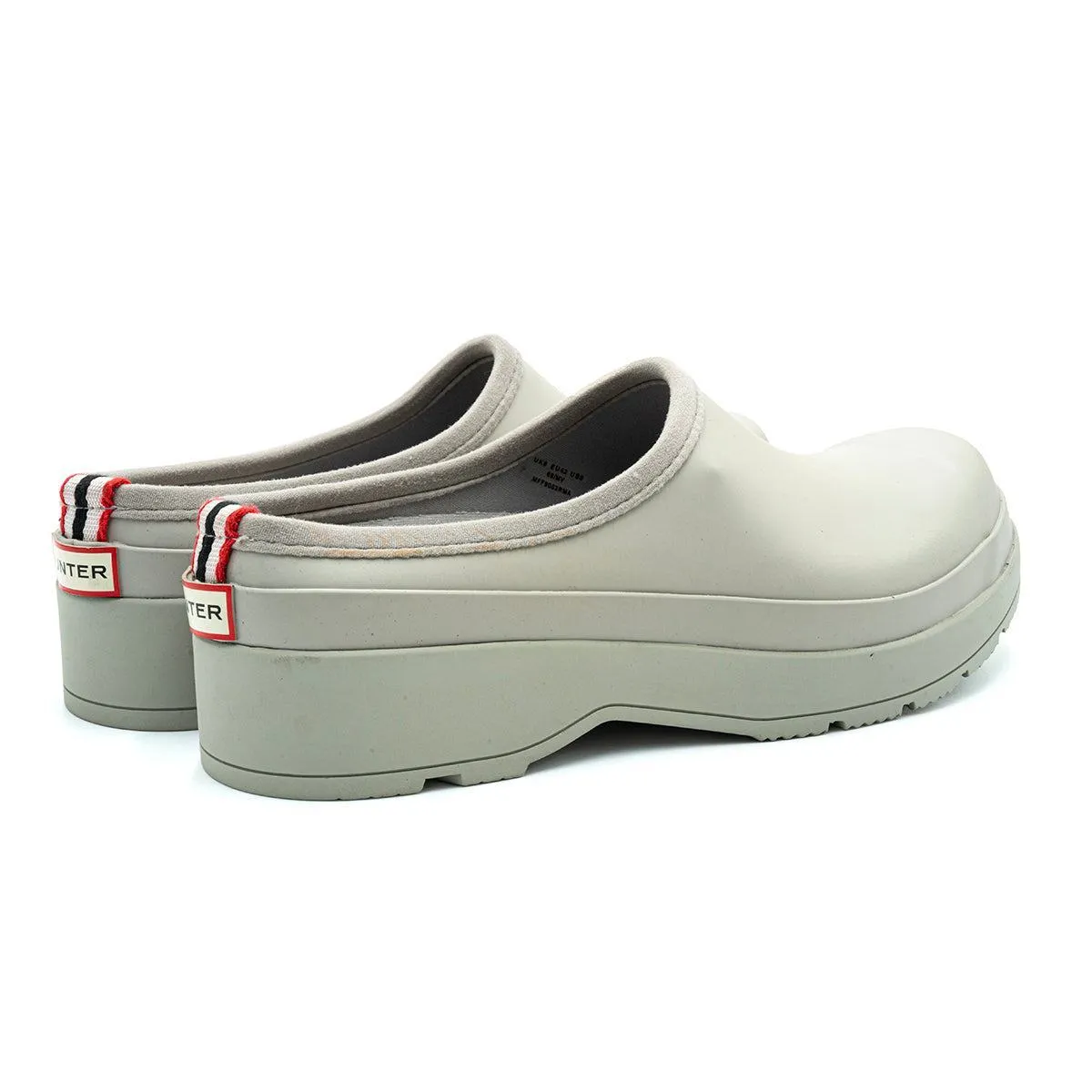 Hunter Original Play Clogs Rubber Grey Colour For Women