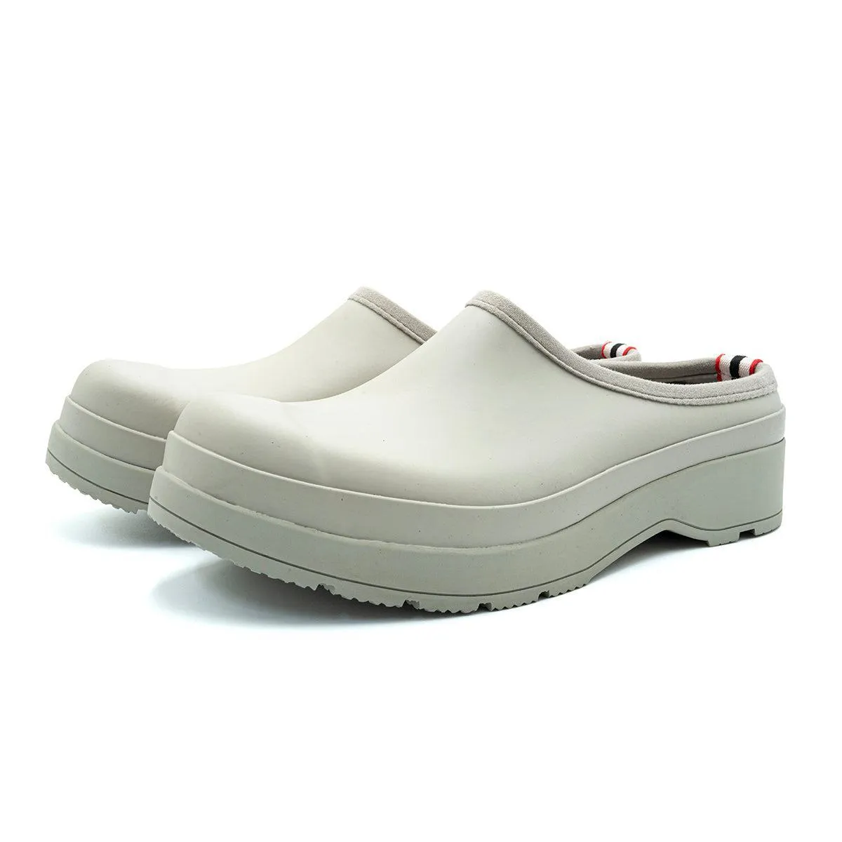 Hunter Original Play Clogs Rubber Grey Colour For Women