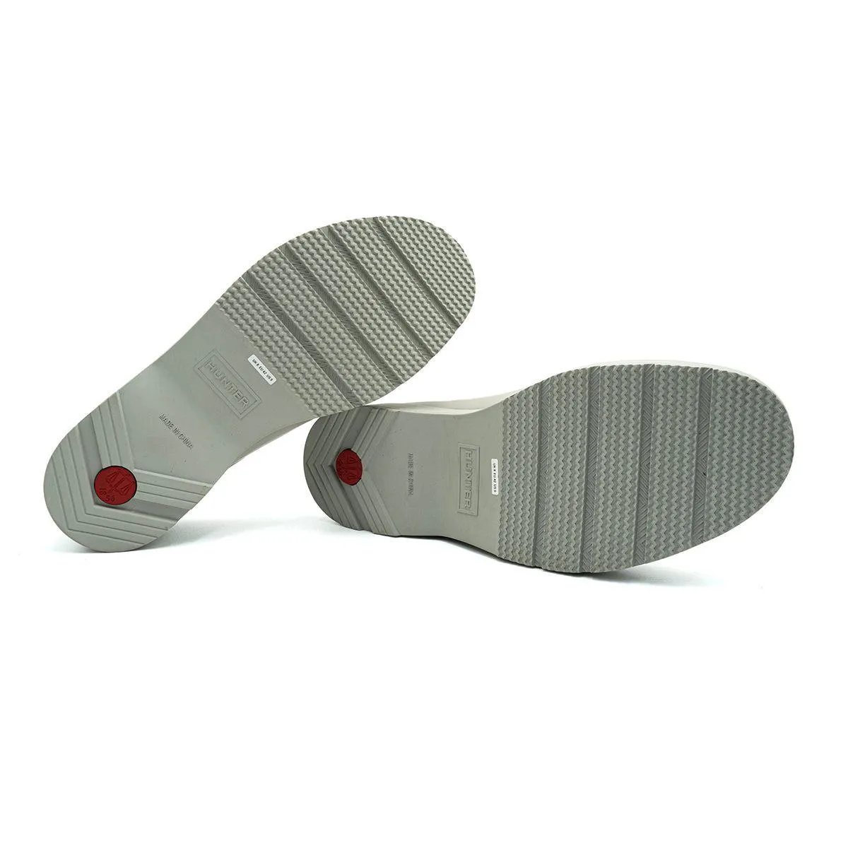 Hunter Original Play Clogs Rubber Grey Colour For Women