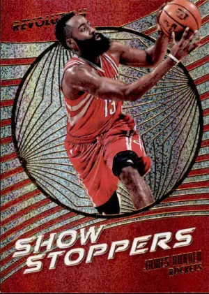 James Harden, Show Stoppers, 2016-17 Panini Revolution Basketball