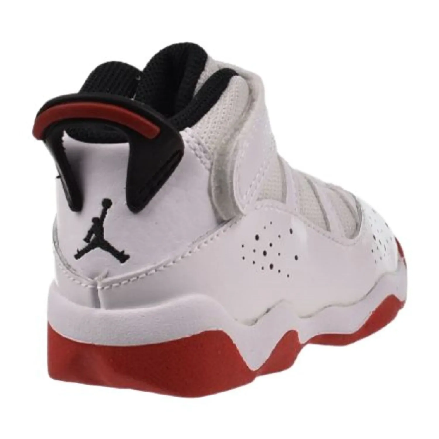 Jordan 6 Rings (TD) Toddler Basketball Shoes White-Red