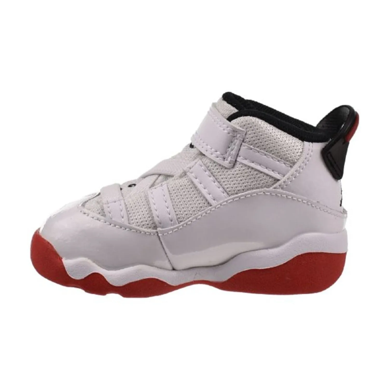 Jordan 6 Rings (TD) Toddler Basketball Shoes White-Red