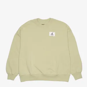 Jordan Essential Fleece Crew Sweatshirt Wmns Olive Aura